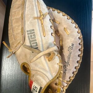 Hutch 12 " Baseball Softball First Base Mitt Glove Right Hand Throw Brown